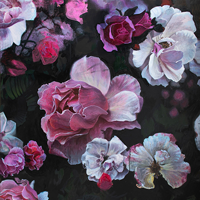 Pre-Sunrise in the Rose Garden III