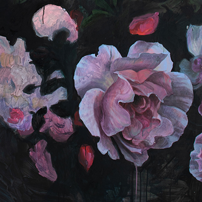 Pre-Sunrise in the Rose Garden I