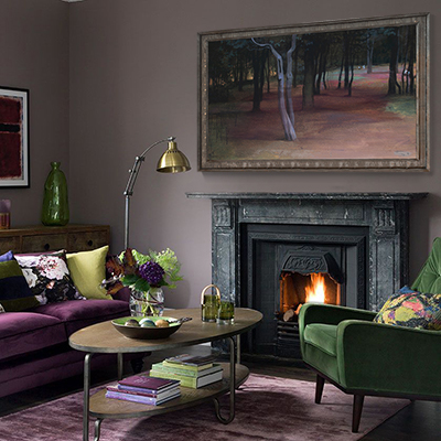 Lilac Forest — in modern interior