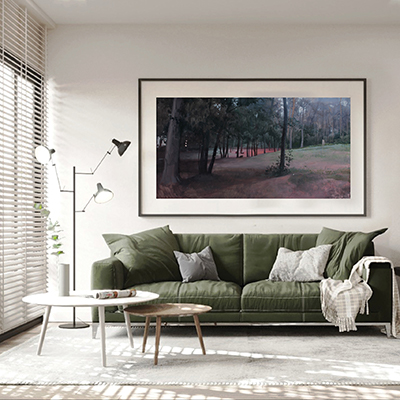 Lilac Forest — in modern interior