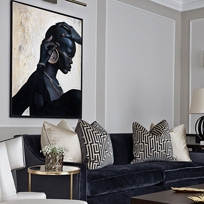 Wedding in Botswana — in interior